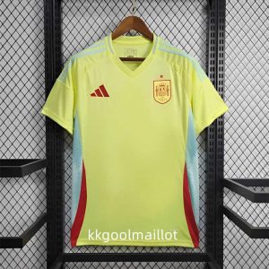 Maillot de foot Espagne Euro 2024 exterieur jaune