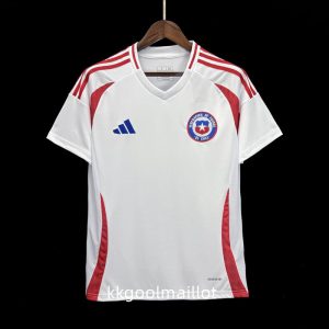 Maillot de foot Chili 2024 exterieur Blanc