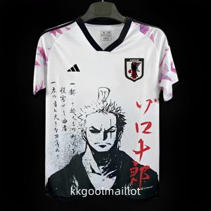 Maillot de foot Japon 2024 Otaku Zoro Roronoa Blanc