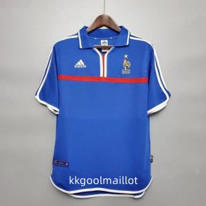 Maillot vintage France Coupe d’Europe 2000 domicile