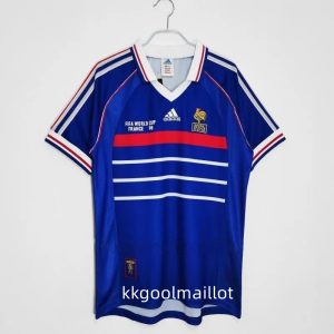 Maillot vintage France Coupe du monde 1998 domicile