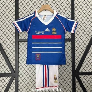 Maillot vintage France Enfant Coupe du monde 1998 domicile