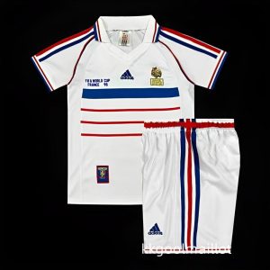 Maillot vintage France Enfant Coupe du monde 1998 exterieur