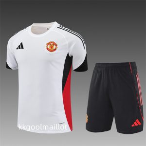 Ensemble Maillot Manchester United 2025 2026 Blanc B