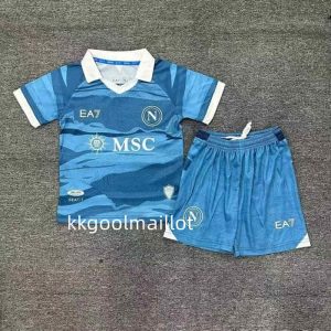 Maillot de foot Naples Enfant EA7 2025 Fourth