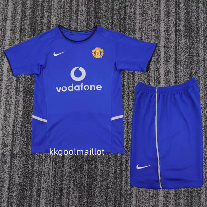 Maillot Manchester United Enfant Vintage 2002 2003 exterieur