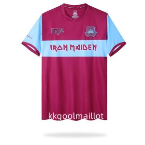 Maillot Vintage West Ham United 2023 Iron Maiden rouge
