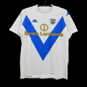 Maillot Brescia Calcio Vintage 2003 2004 Extérieur blanc