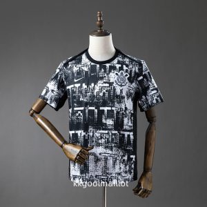 Maillot Corinthians 2026 2027 Concept noir blanc
