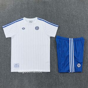 Ensemble Chelsea 2026 2027 Blanc rétro