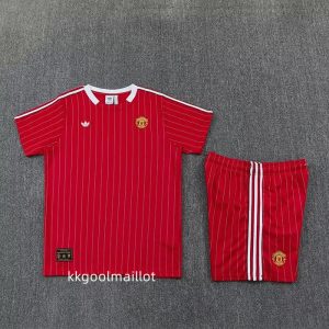 Ensemble Maillot Manchester United 2025 2026 rouge Rétro