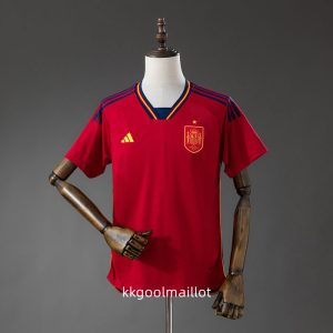 Maillot Espagne Vintage 2022 domicile rouge