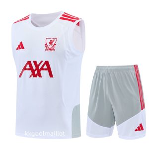Ensemble Liverpool 2026 2027 Blanc sans manches