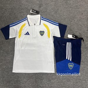 Ensemble Boca Juniors 2026 2027 Blanc polo
